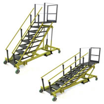 Adjustable Height Ladders