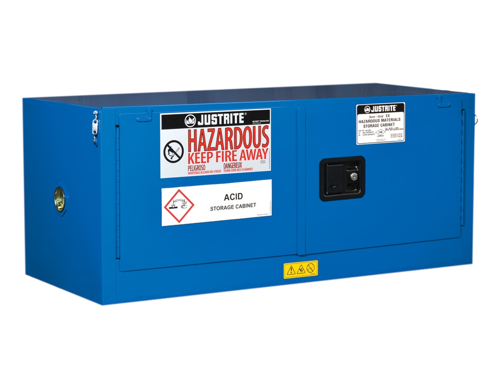Justrite 863028 Sure-Grip Hazardous Material Safety Cabinet - 43