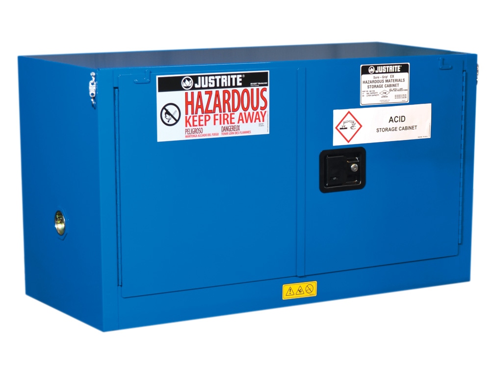 Justrite 863028 Sure-Grip Hazardous Material Safety Cabinet - 43