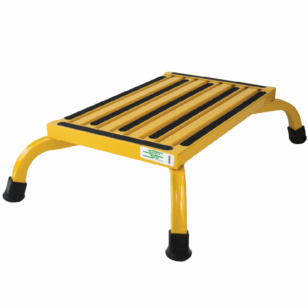 Safety Step Aluminum Industrial Steps - Yellow