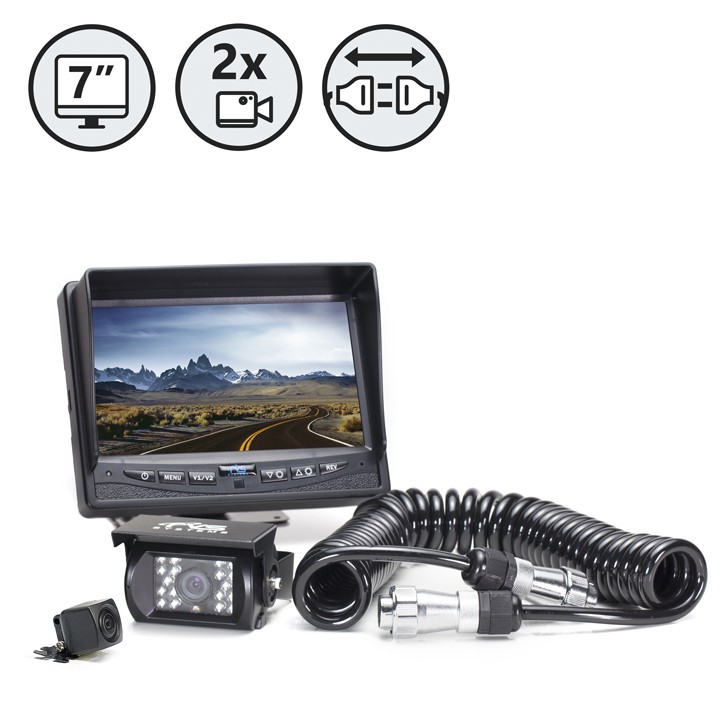 Rear View Safety RVS-770614-213 Backup Camera System - Two Camera