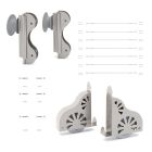 Quiet Glide Rolling Library Ladder Hardware Kit (Build Your Own Ladder) - Satin Nickel