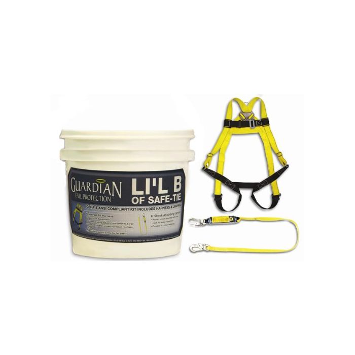 Guardian Lil' Bucket of Safe-Tie Fall Protection Kit