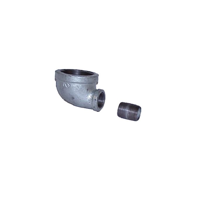 Justrite 08015 Cast-Iron EL Fitting for Mounting Drum Vent No. 08101 or 08005 in 3/4