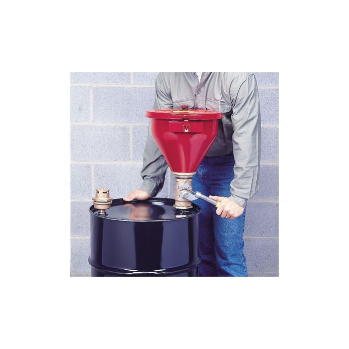Justrite 08203 Steel Drum Funnel #08207 with 6