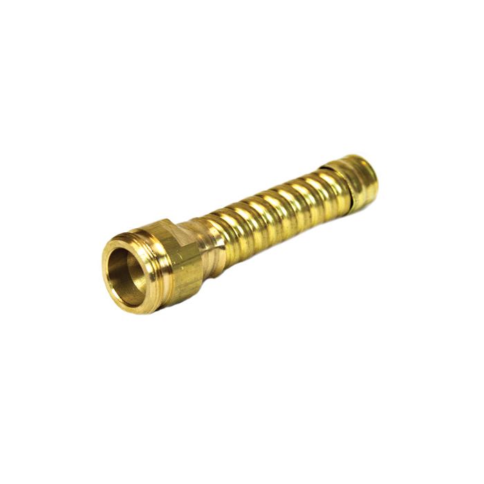 Justrite 08932 Flexible Brass Hose Extension for Drum Faucet (08902 or 08910) - 3-1/4
