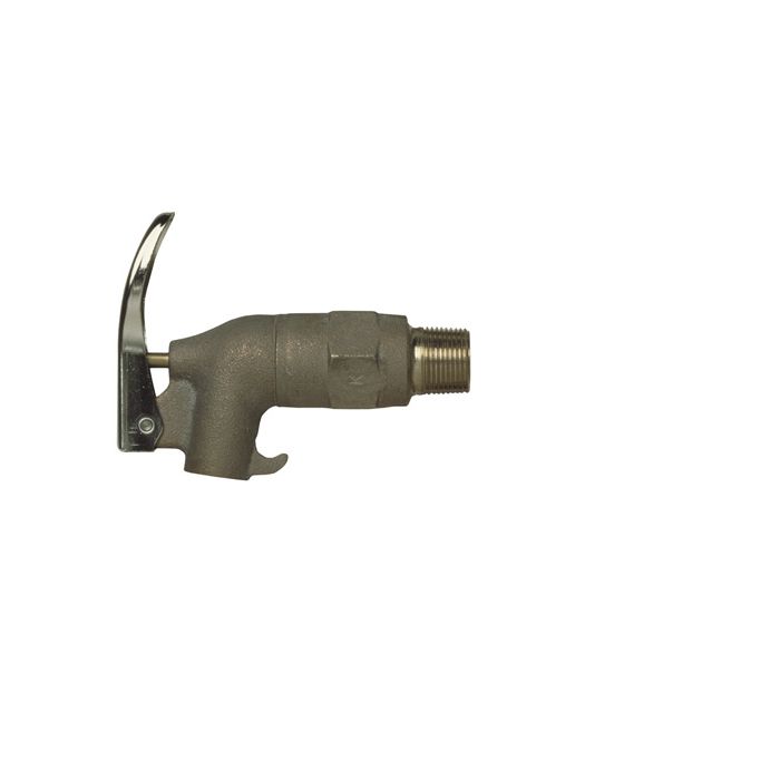 Justrite 08955 Brass Drum Faucet for Viscous Liquids with 3/4