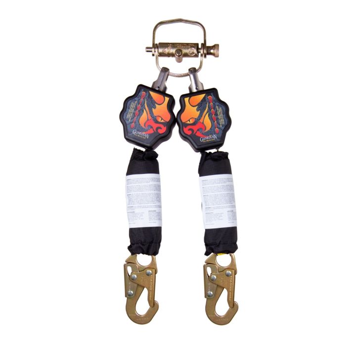 Guardian 11020-G Diablo 9' Polyester & Nylon Self Retracting Lifeline - Tie Back Hook