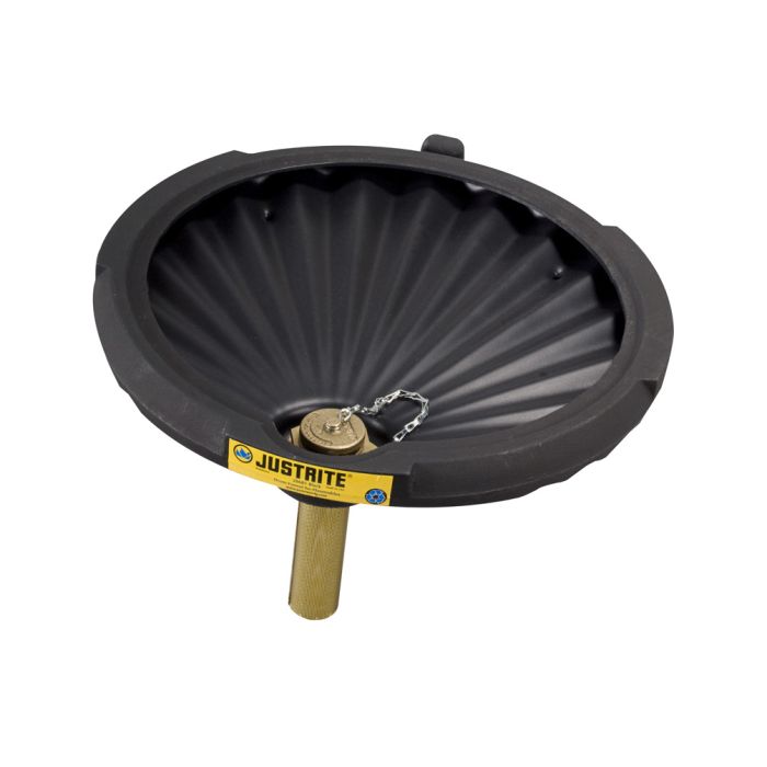 Justrite 28681 - EcoPolyBlend Drum Funnel for Flammables