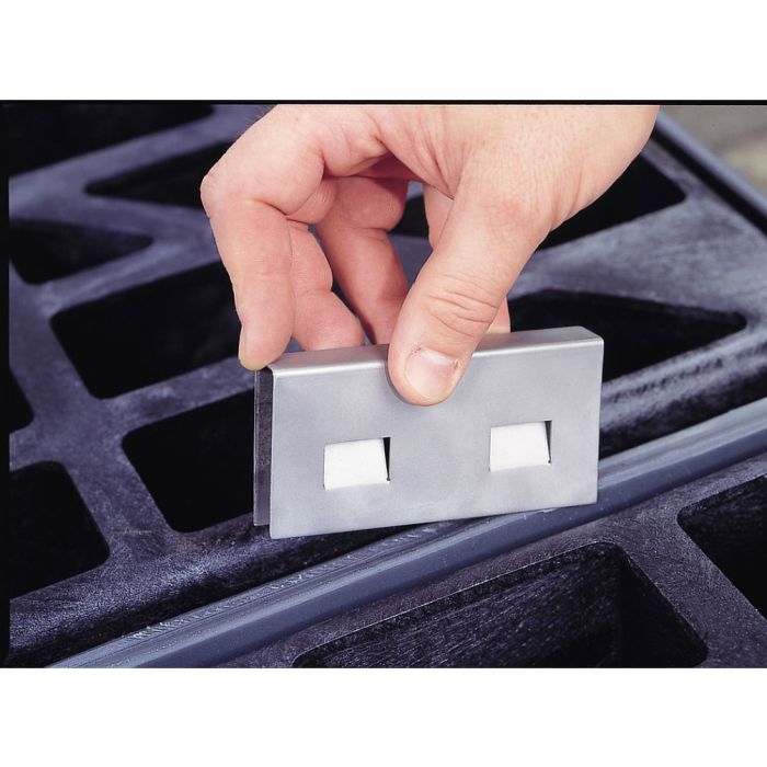 Justrite 28926 - Stainless Steel Joining Clips for connecting EcoPolyBlend Accumulation Centers