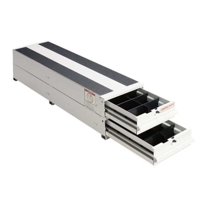 Weather Guard 326-3 Itemizer Van Drawer Unit with 2 Drawers - 4-1/4