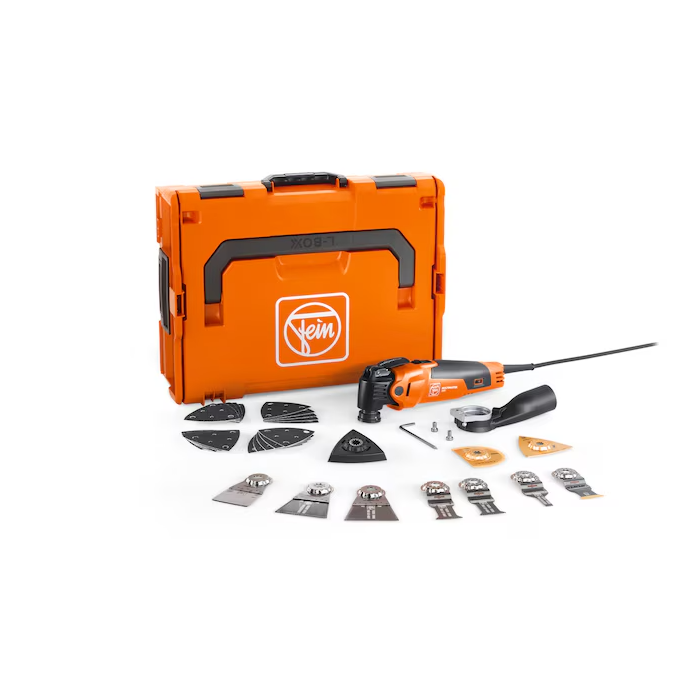 Fein 72296770090 Corded MultiMaster MM 500 Plus Top Oscillating MultiTool Kit