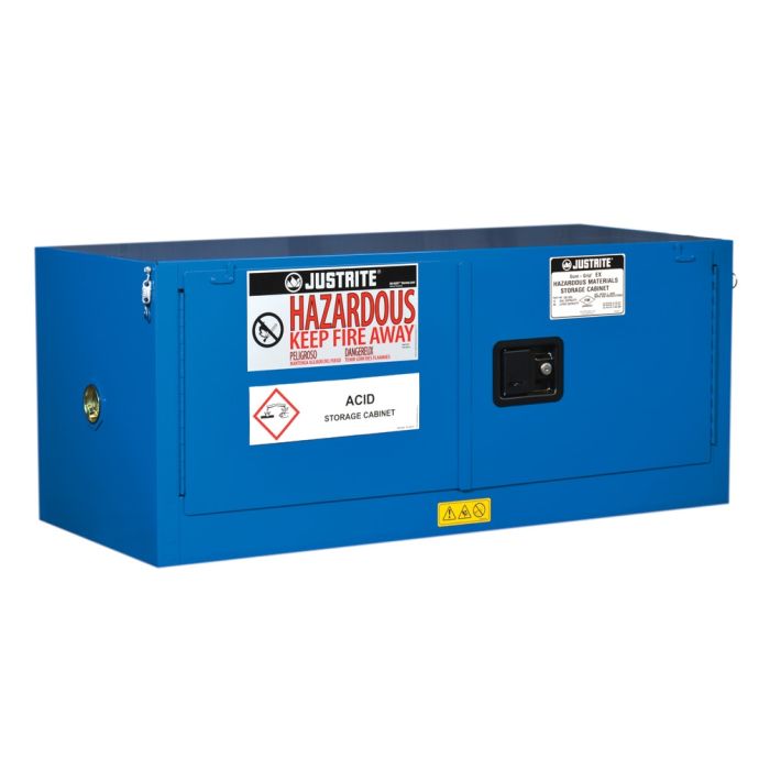 Justrite 861328 Sure-Grip Piggyback Hazardous Material Safety Cabinet - 43