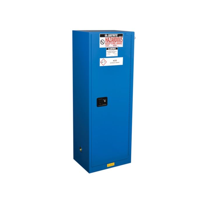 Justrite 862228 Sure-Grip Simline Hazardous Material Safety Cabinet - 23-1/4
