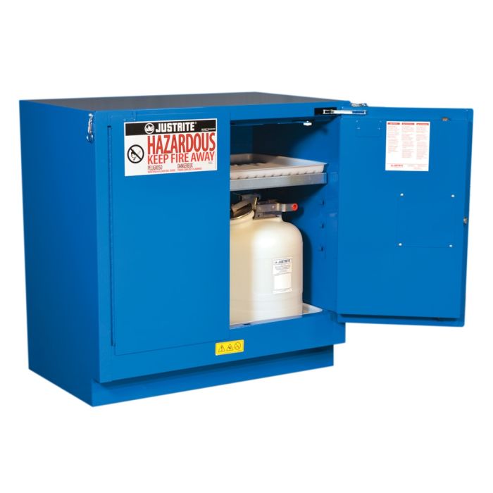 Justrite 8623282 ChemCor Undercounter Hazardous Material Safety Cabinet - 35