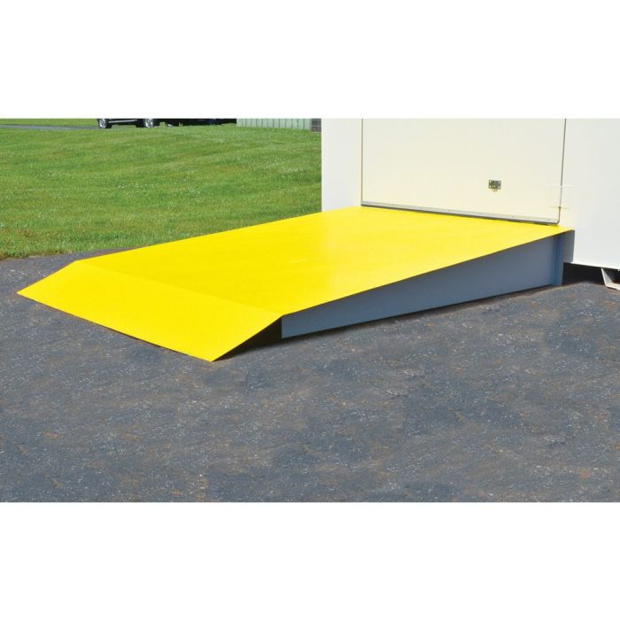 Justrite Steel Loading Ramps for Outdoor Safety Lockers