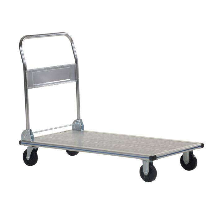 Vestil AFT-48-NM Aluminum Folding Handle Platform Truck - 24