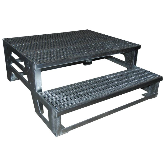 Vestil Adjustable Stainless Steel Step-Mate Stands