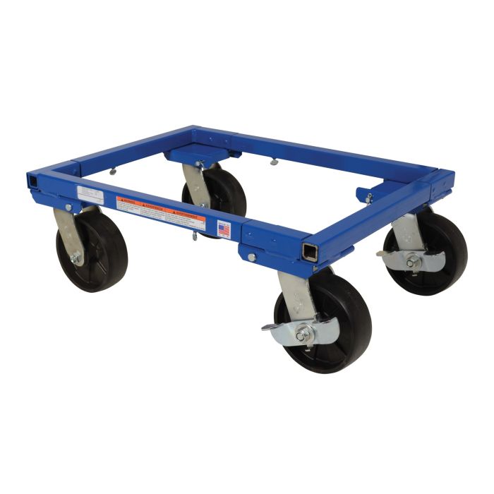 Vestil ATD-1622-6 Adjustable Steel Tote Dolly - 16