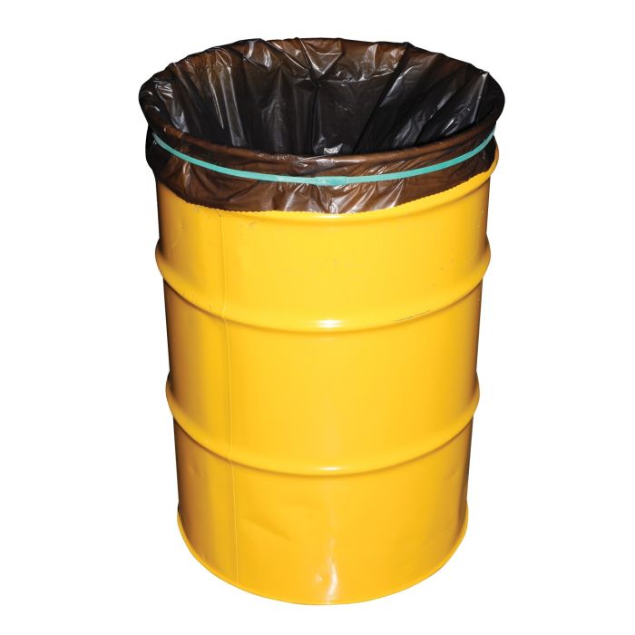 Vestil BAND-34 Jumbo Rubber 55 Gallon Drum Band holds Liners Secure - 50 Pieces per Pack