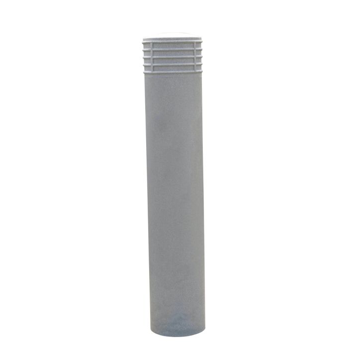 Vestil BPC-DC-GY Cinco Style Polyethylene Decorative Bollard Covers - 52