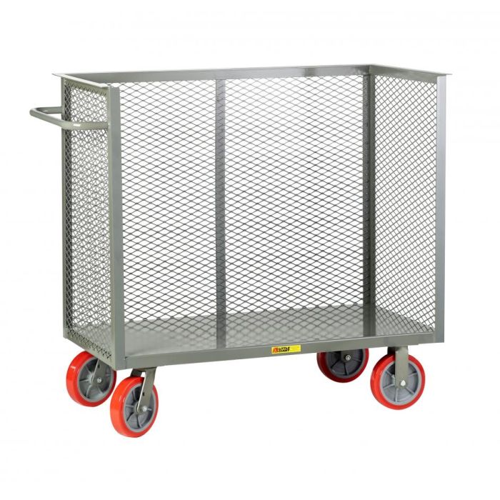 Little Giant Steel 3-Sided Bulk Trucks with Mesh Sides