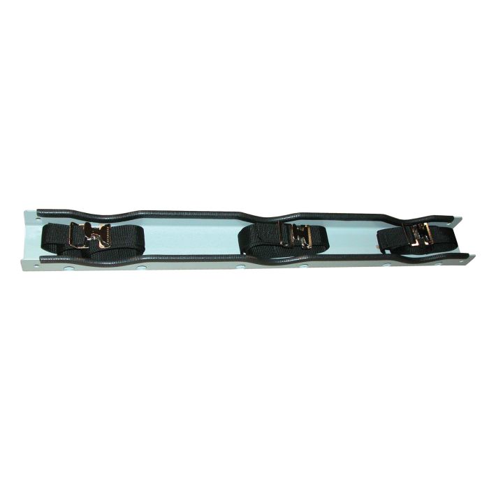 Vestil CB-W-3S Wall Mounted Steel Cylinder Bracket - Holds 3 Cylinders