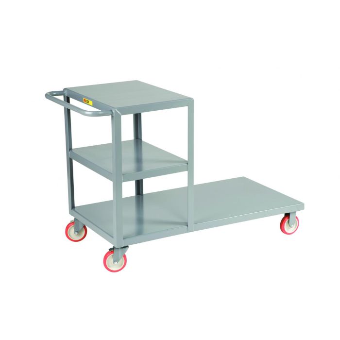 Little Giant Steel Combo Cart Shelf and Platform Trucks