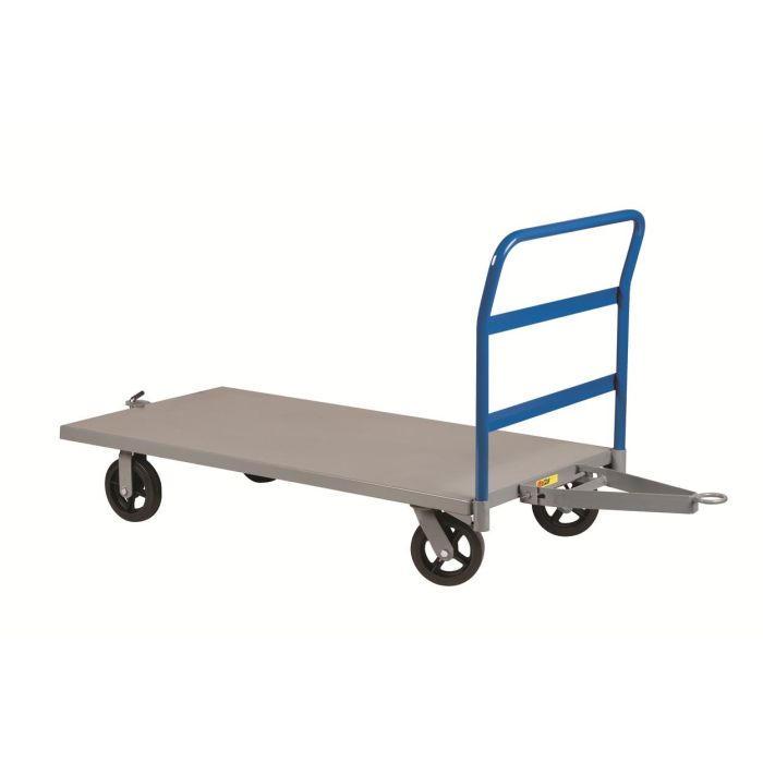 Little Giant Steel Caster Towable Steer Trucks with Flush Decks