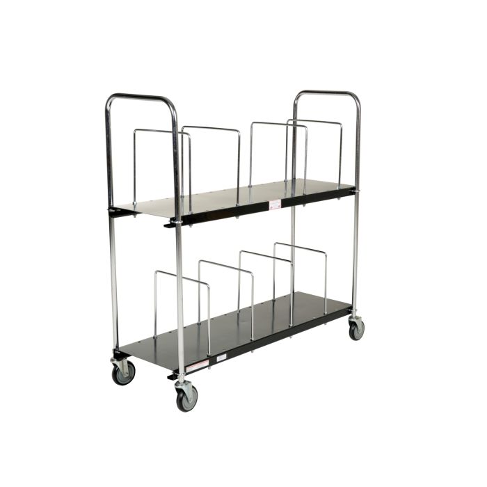 Vestil CTC-1856-B Portable Carton Cart - 19-13/16