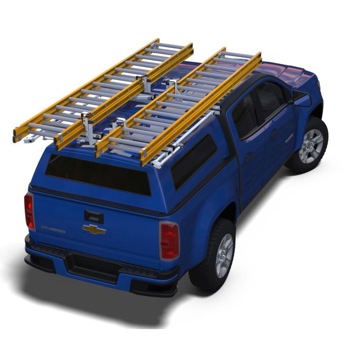 Prime Design PRR-6000 Horizontal Rotation Street & Curb Side Pickup Rack with Two Crossbars with 6' Spacing
