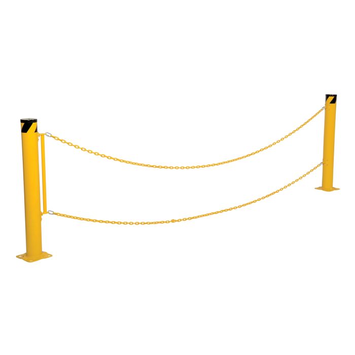 Vestil Dock Chain Bollard Barrier Systems