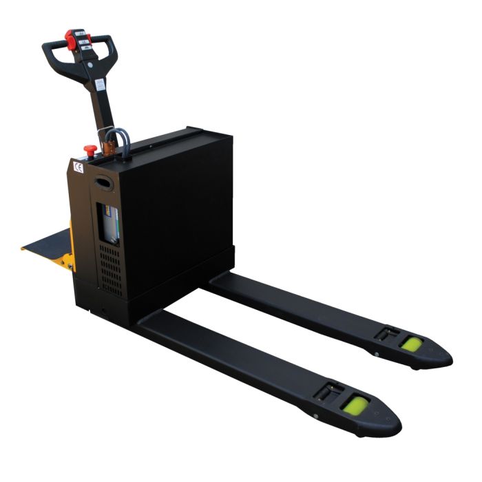 Vestil Fully Powered Electric Pallet Trucks with Rider Platform