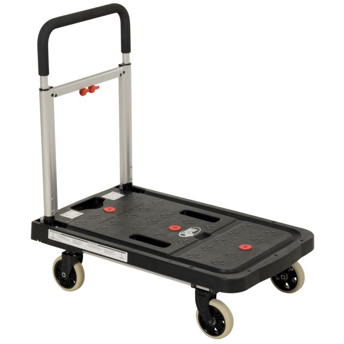 Vestil FF-FPT-1627 Plastic Fold-Flat Cart - 16-1/4