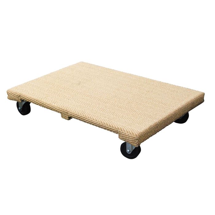 Vestil HDOSC-2436-12 Carpet Covered Hardwood Dolly - 24