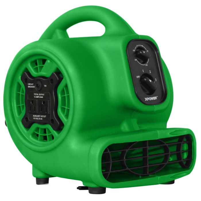 Xpower P-230AT GREEN P-230AT 1/5 HP Mini Air Mover