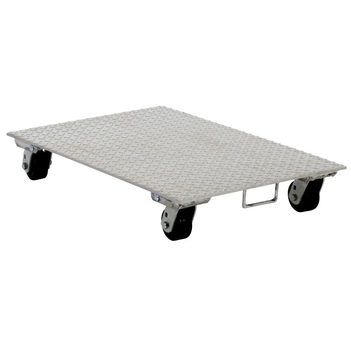 Vestil PDA-2436-R-S-H Aluminum Tread Plate Dolly - 24