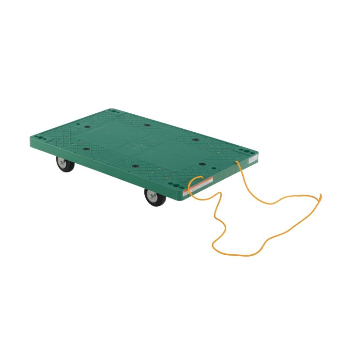 Vestil POS-2133-ROPE Plastic Dolly with Rope - 21