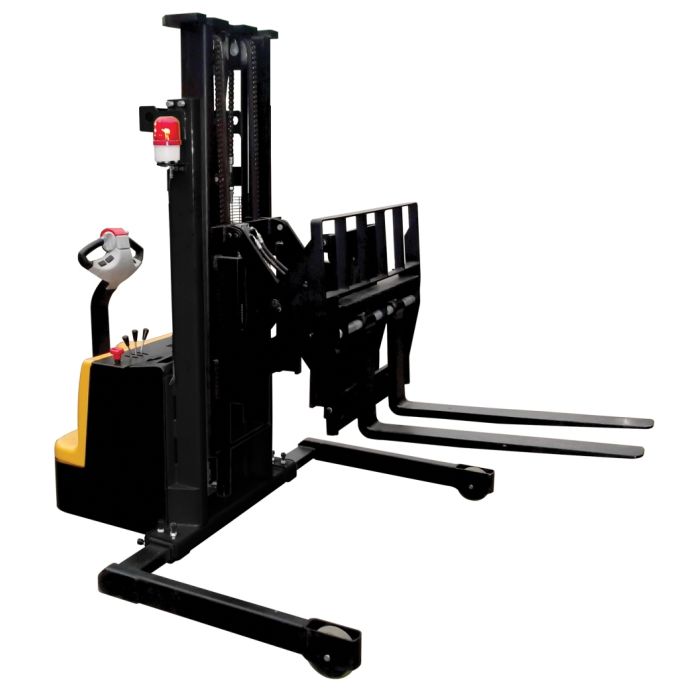 Vestil Powered Stackers w/ Power Drive, Power Lift & Power Fork Reach