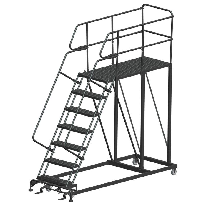 Ballymore Single Entry Work Platforms with Rails
