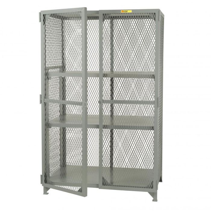 Little Giant All-Welded Adjustable Shelf Expanded Metal Storage Lockers