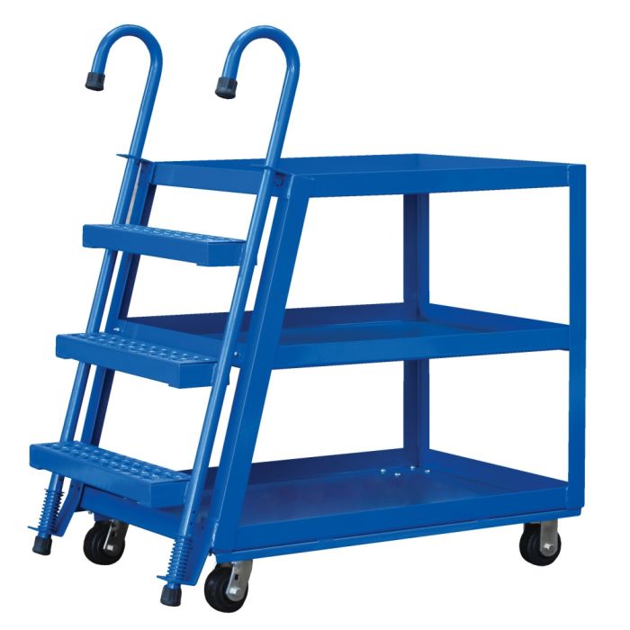 Vestil Steel 3 Shelf Stockpicker Trucks
