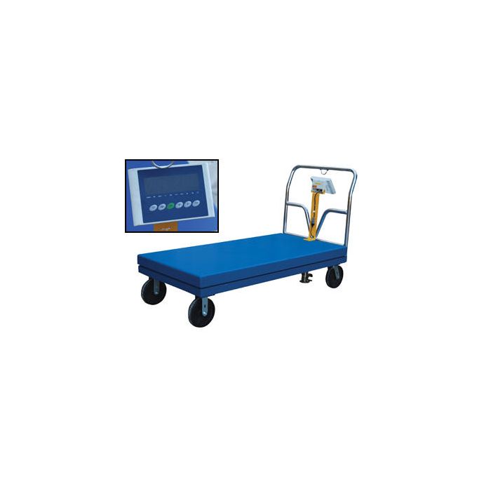 Vestil Steel Platform Truck with Scale