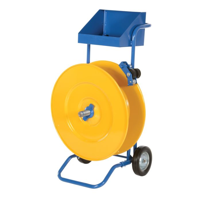 Vestil STRAP-PS-HD Strapping and Banding Cart for Poly and Steel Strapping