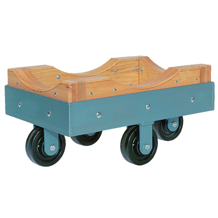 Vestil VHDD-2436-P Steel Heavy Duty Cylinder and Roll Dolly - 24