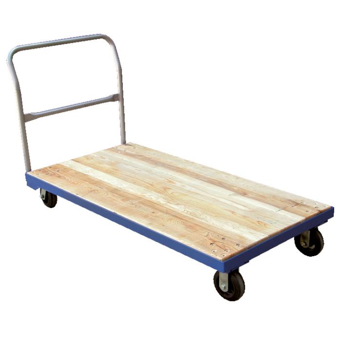 Vestil Hardwood Platform Truck with Steel Frames