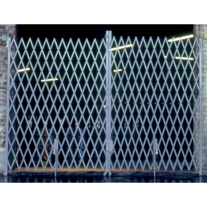 Vestil Single Galvanized Folding - Scissor Style Gates