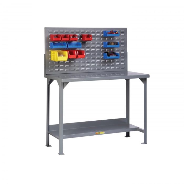Little Giant Steel Welded Workbenches with Louvered Panel