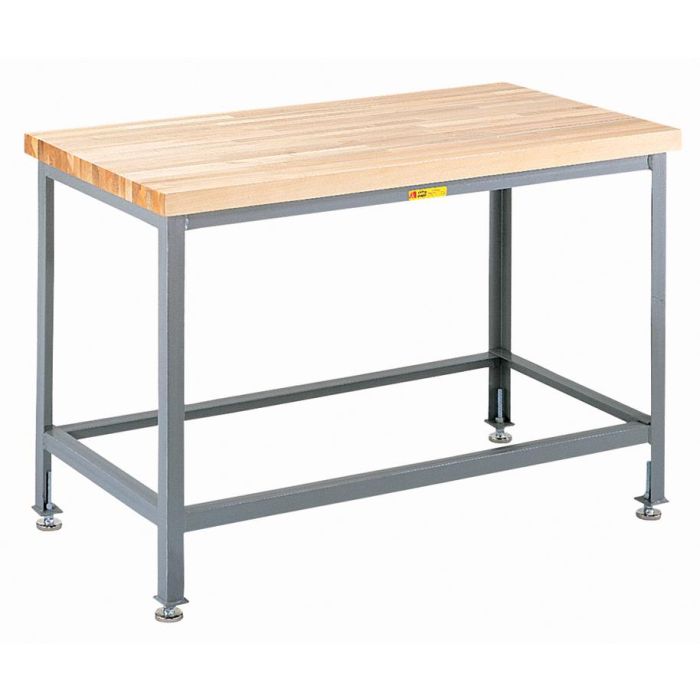 Little Giant Steel Butcher Block Top Tables