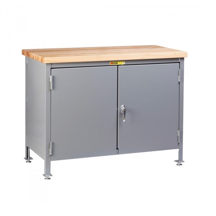 Little Giant Steel Work Center Cabinets with Leg Levelers and 1-3/4